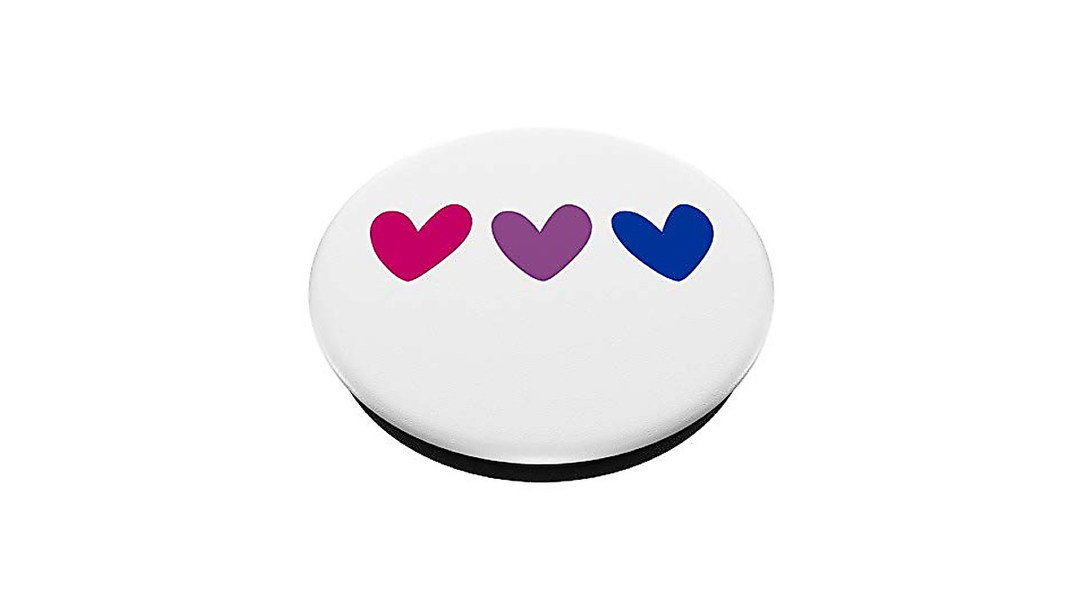 Bisexual Pride Heart PopSocket - Show Your Pride