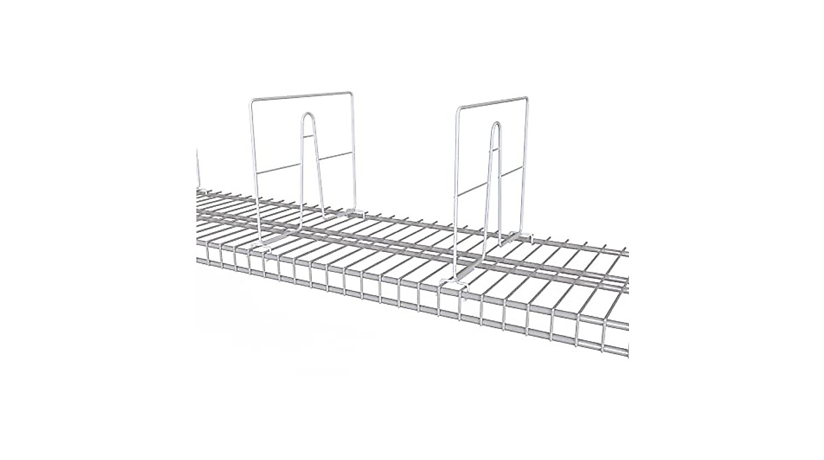 Hmdivor 8 Pack Wire Shelf Dividers for Tidy Storage