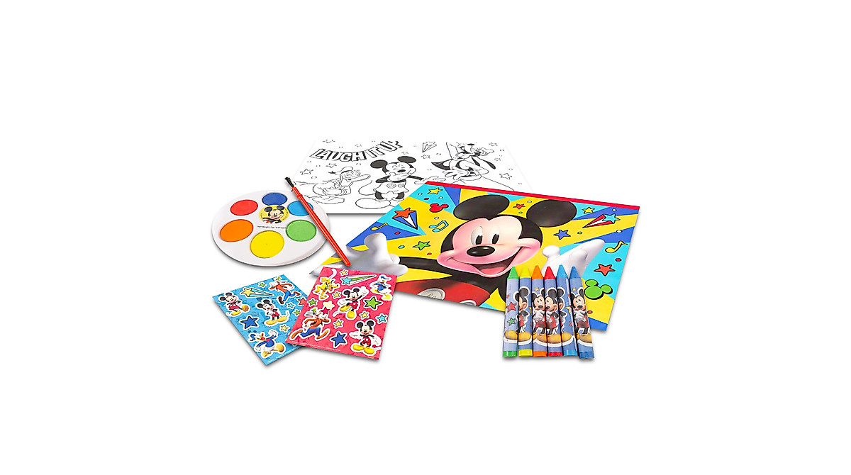 Mickey Mouse Art & Activity Kit: Disney Coloring Set for Kids