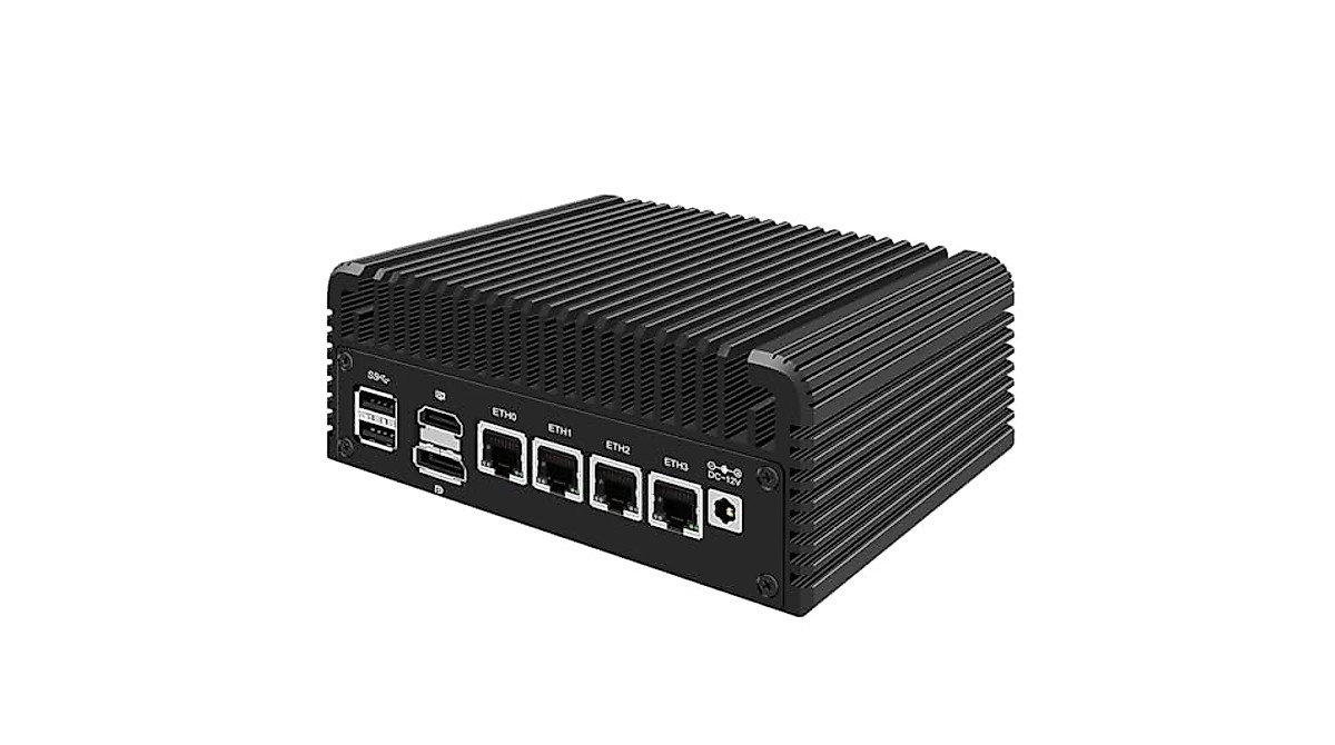 KingnovyPC Firewall Micro Appliance - Compact 4-Port 2.5GbE Firewall Router