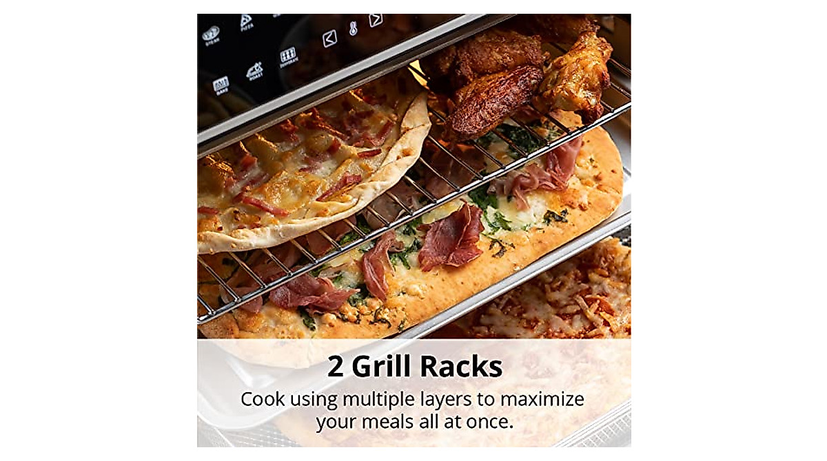 Aria 30 Qt. Touchscreen Air Fryer Oven – Versatile & Healthy Cooking