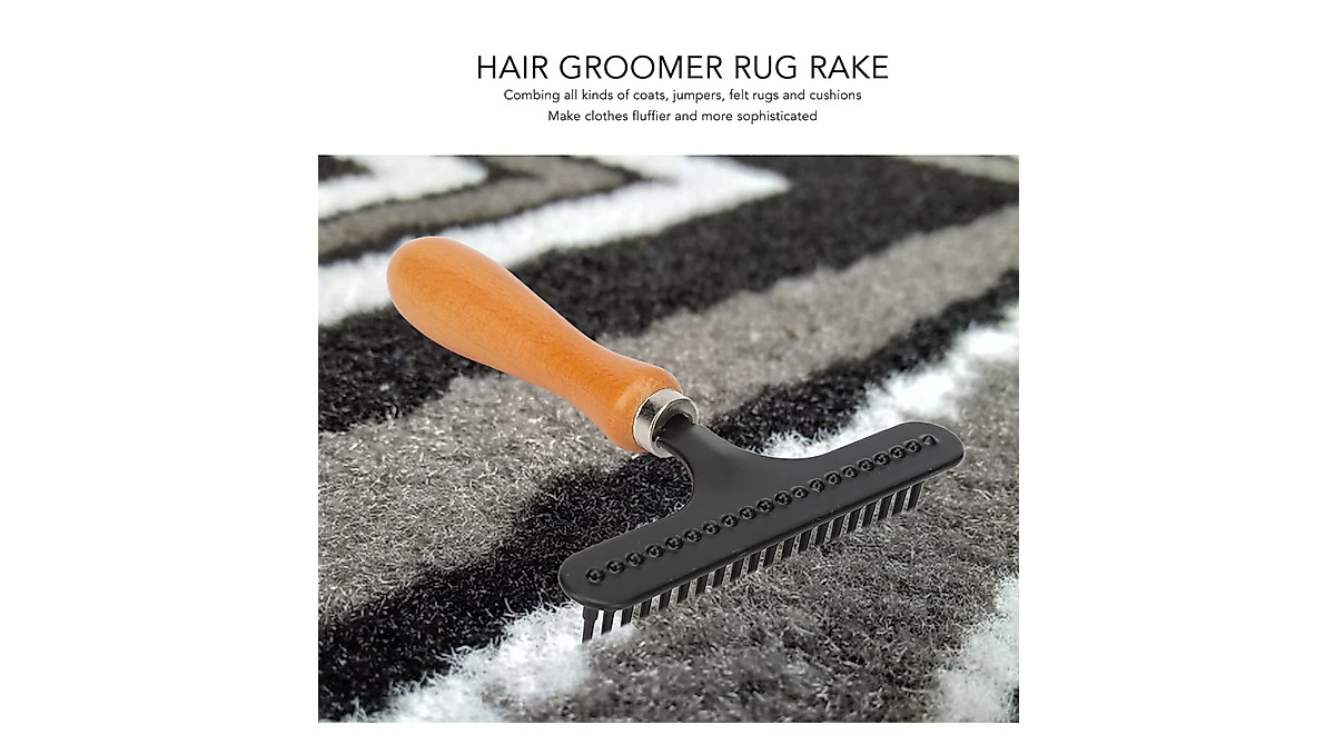 Handheld Carpet Rake - Fluff & Clean Your Rugs