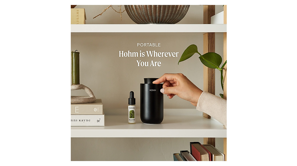 Hohm Vessel Portable Essential Oil Diffuser - Scent Anywhere