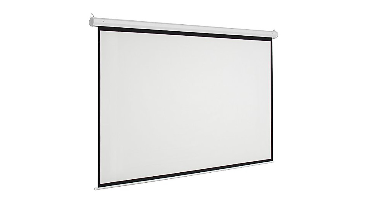 Kshioe 92-Inch Motorized Projector Screen with Remote Control