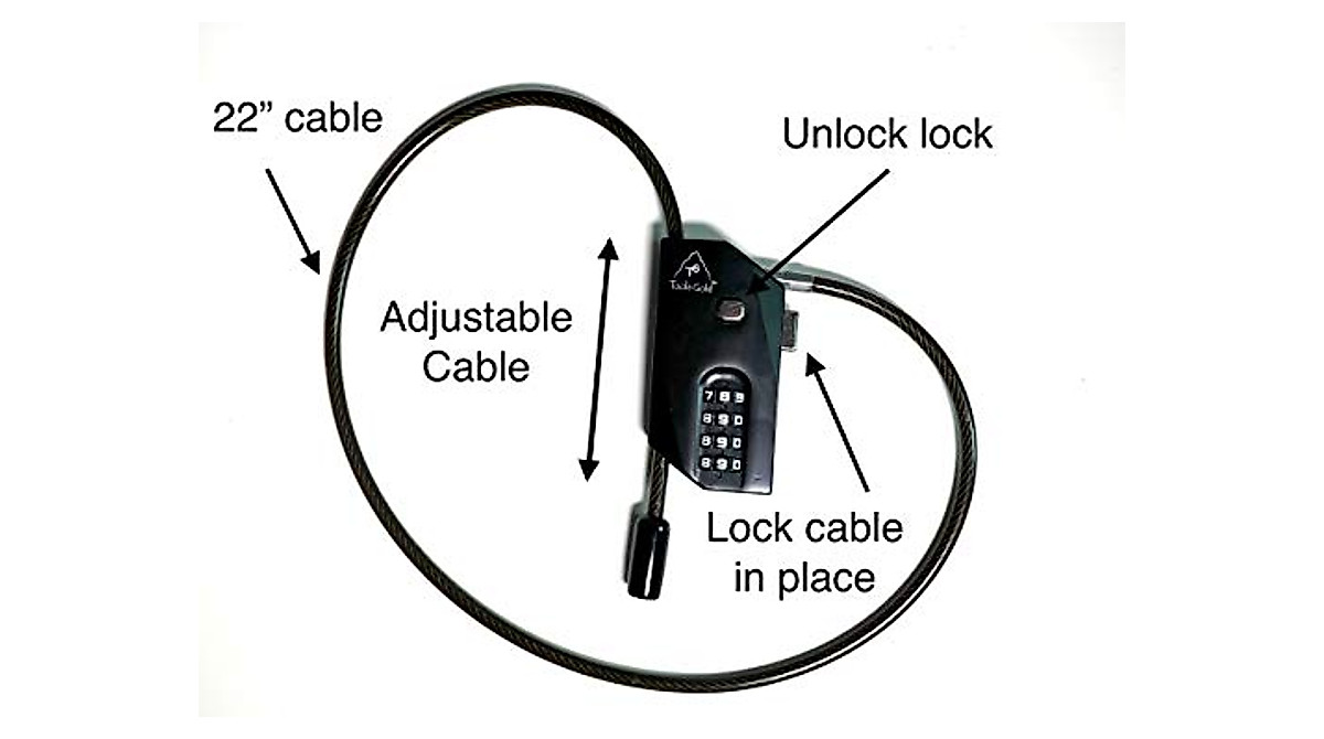 Fridge Lock and Appliance Lock - Child Safety & Heavy Duty Security