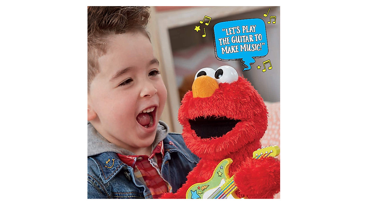 Rock and Rhyme Elmo: Singing Plush Toy for Kids