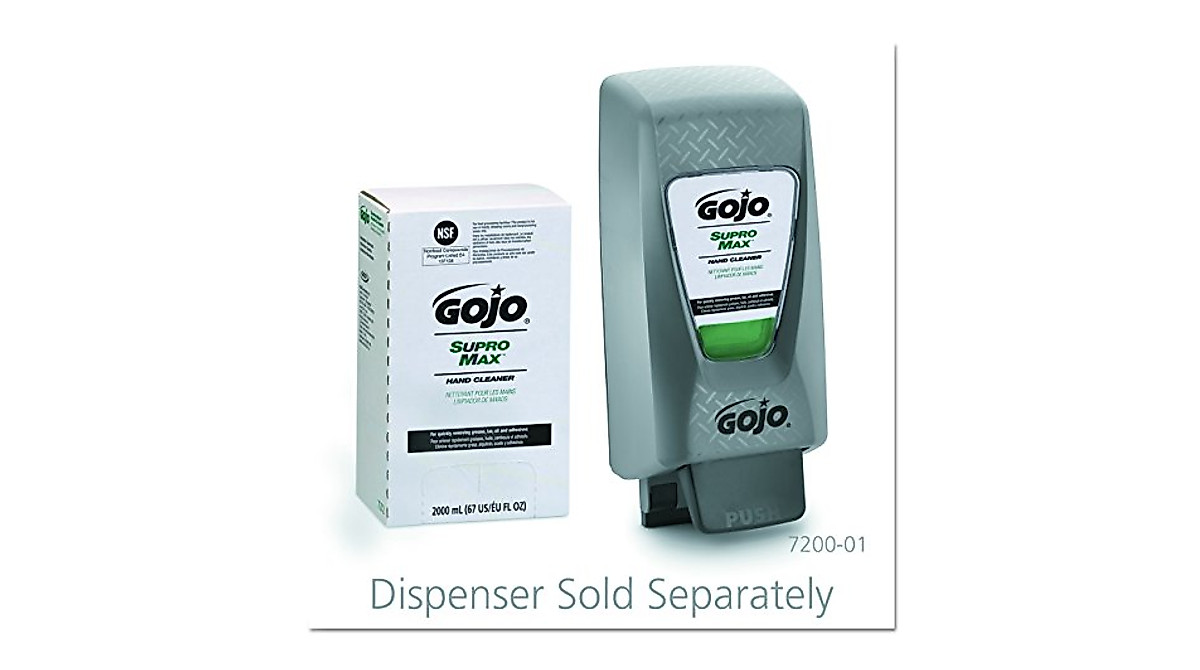 GOJO Supro Max Hand Cleaner 2000ml - Heavy-Duty & Skin Friendly