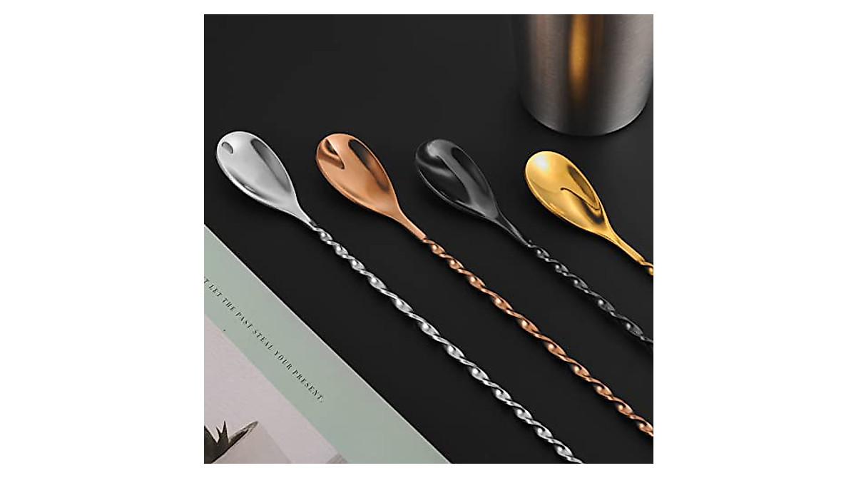 AnSaw 12-Inch Mixing Spoons - Premium Stainless Steel