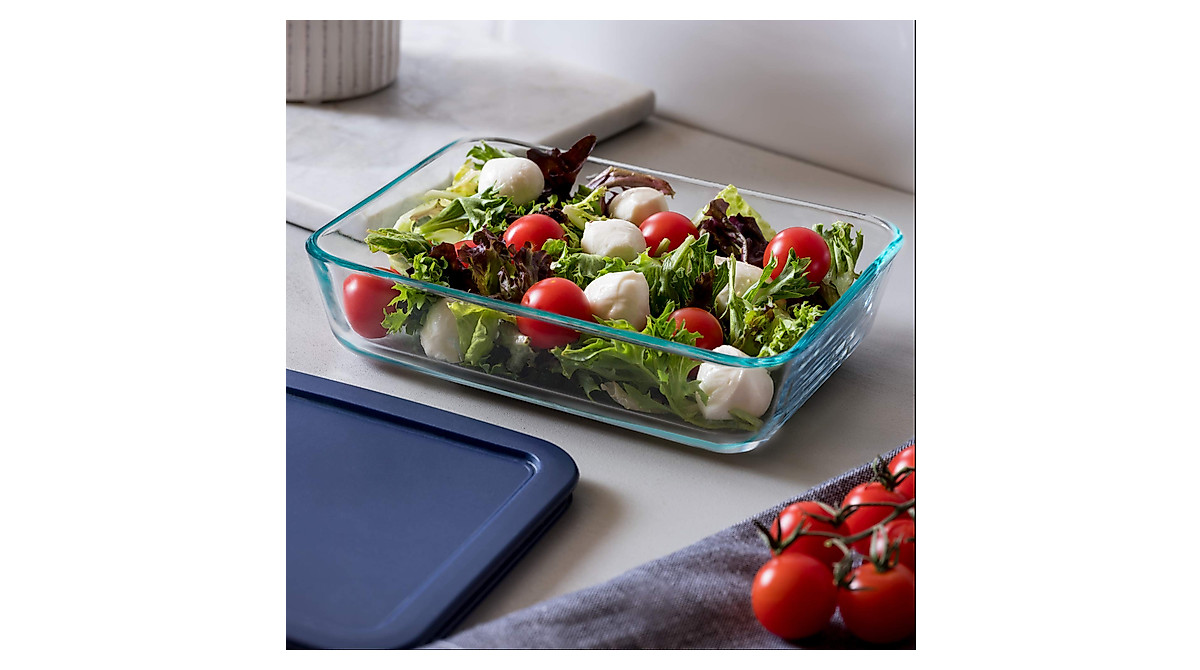 Pyrex 3-Cup Glass Food Storage Container - Durable & Safe