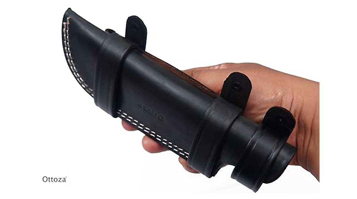 Ottoza Leather Knife Sheath for Left-Handed Users