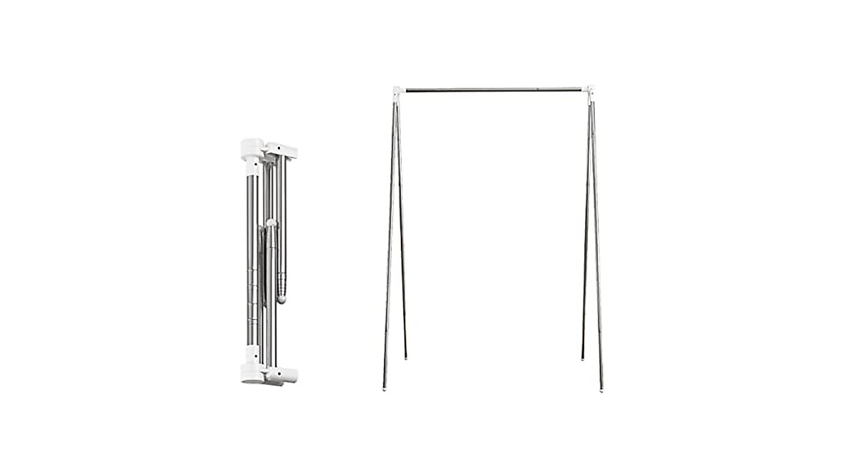 ANLEBUY Portable Travel Garment Rack - Compact & Foldable