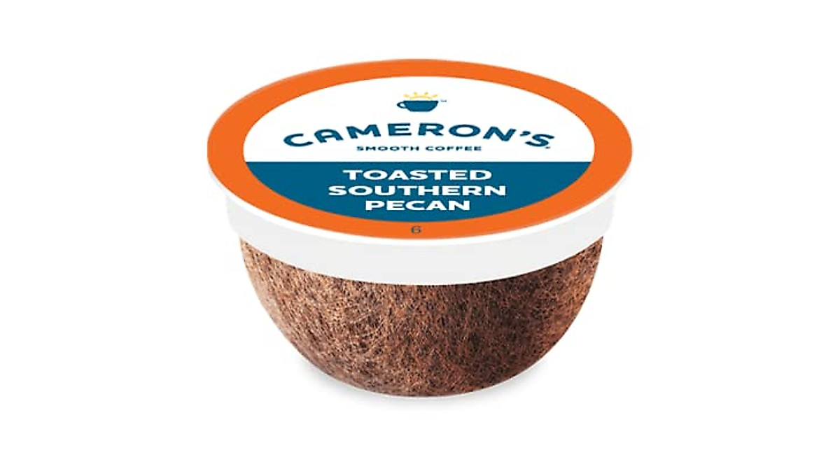 Cameron's Coffee Single Serve Pods - Toasted Pecan Flavor