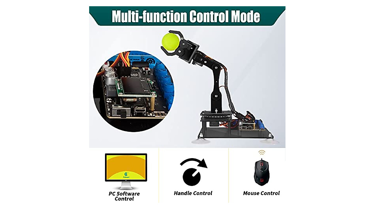 Adeept 5-DOF Robot Arm Kit - DIY Programmable Robotics