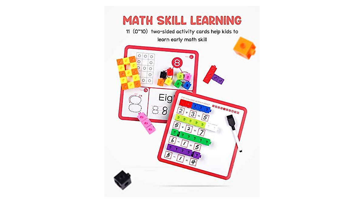 GAMENOTE Math Manipulatives for Kids | Fun Math Learning Toys