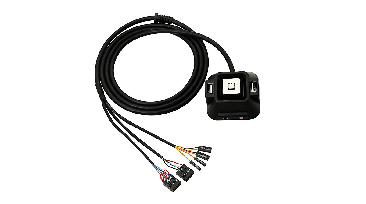 Desktop Computer Case Switch with USB & Power Button | Easy Replacement