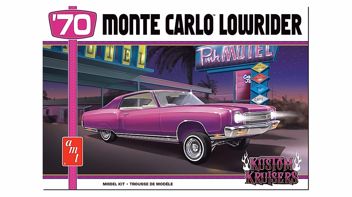 Build the AMT 1970 Chevy Monte Carlo Lowrider Kit