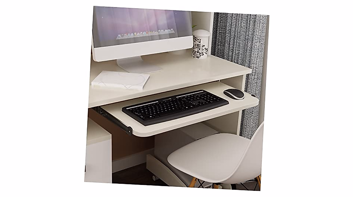 STOBOK 1 Pair Keyboard Rails Keyboard Stand for Desk Keyboard Holder ...