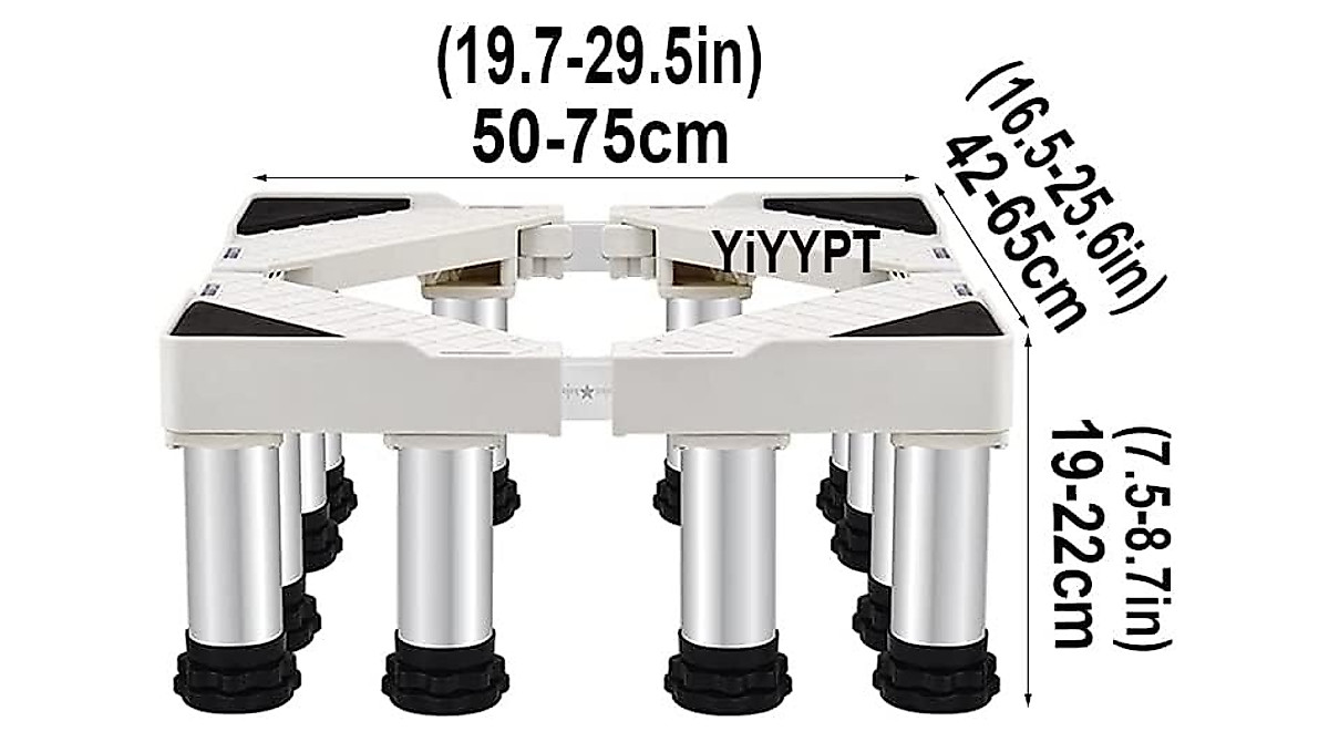 Refrigerator Washing Machine Base Stand Adjustable Base Washer And ...