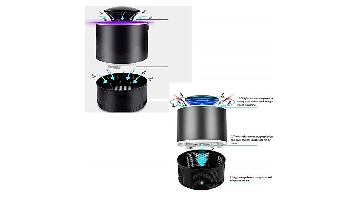 MiüONG Indoor Insect Trap - Effective Bug Zapper