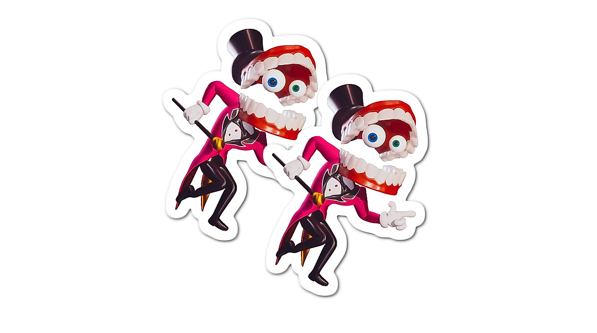 Caine Amazing Digital Circus Sticker Set - Fun & Colorful