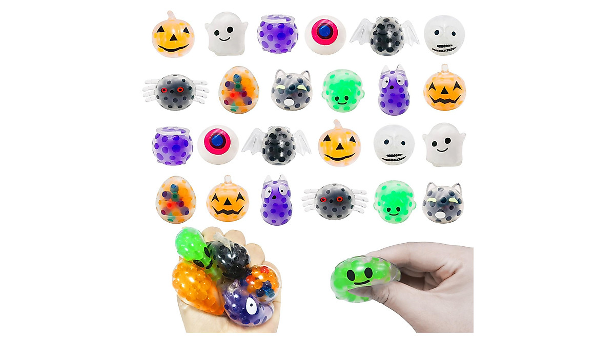 36 Pcs Halloween Stress Balls - Ultimate Party Favors
