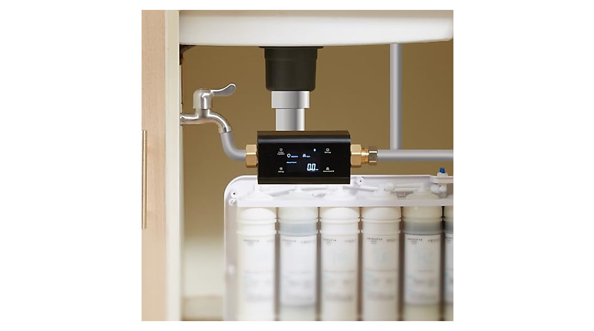 VEVOR Wi-Fi Smart Water Monitor with Leak Detection & Auto Shutoff