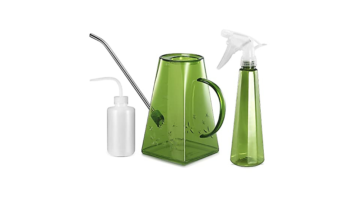Goowin 47 oz Watering Can Set for Indoor Plants