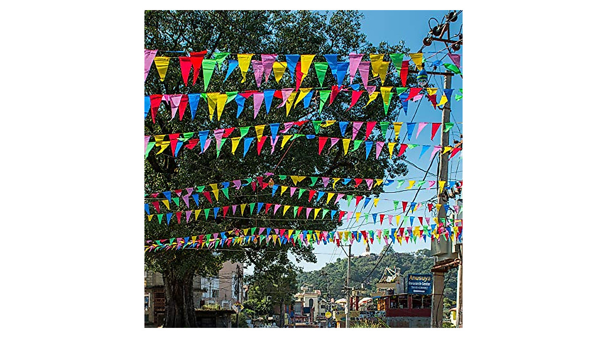 Colorful Pennant Banner Flags 720pcs for Party & Events