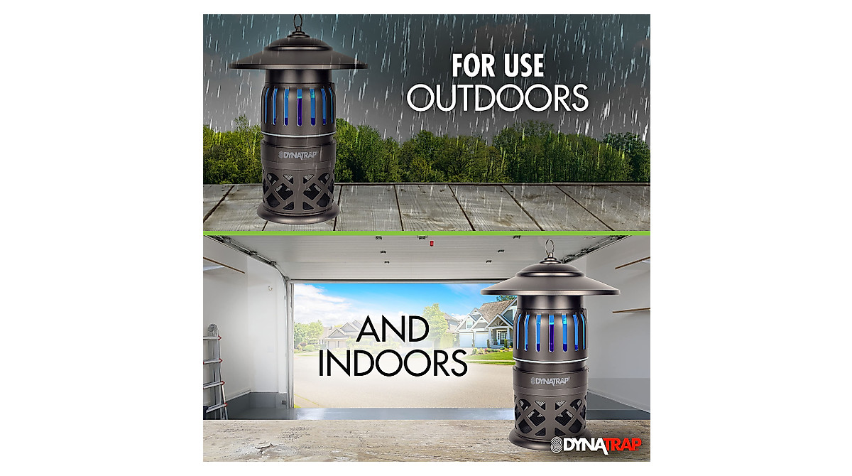 DynaTrap Mosquito & Indoor Insect Trap - Protects Up to 1/2 Acre