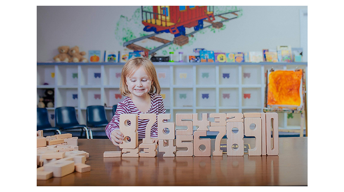 SumBlox Math Building Blocks - 76 Educational Blocks Set