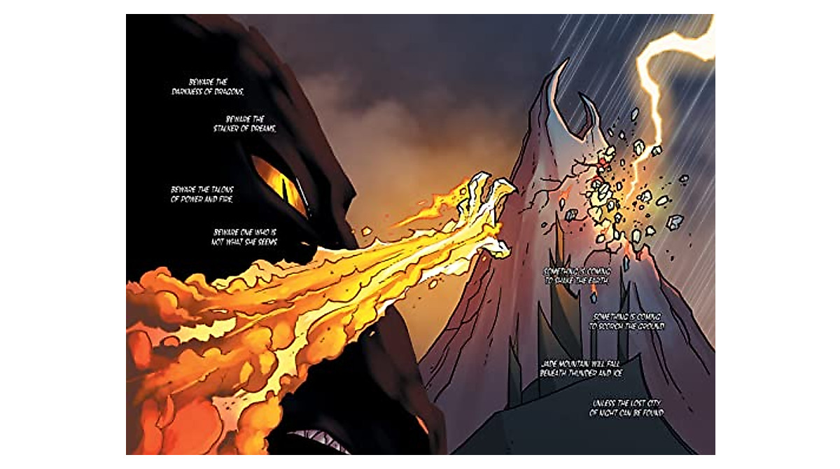 Moon Rising Graphic Novel - Wings of Fire Series
