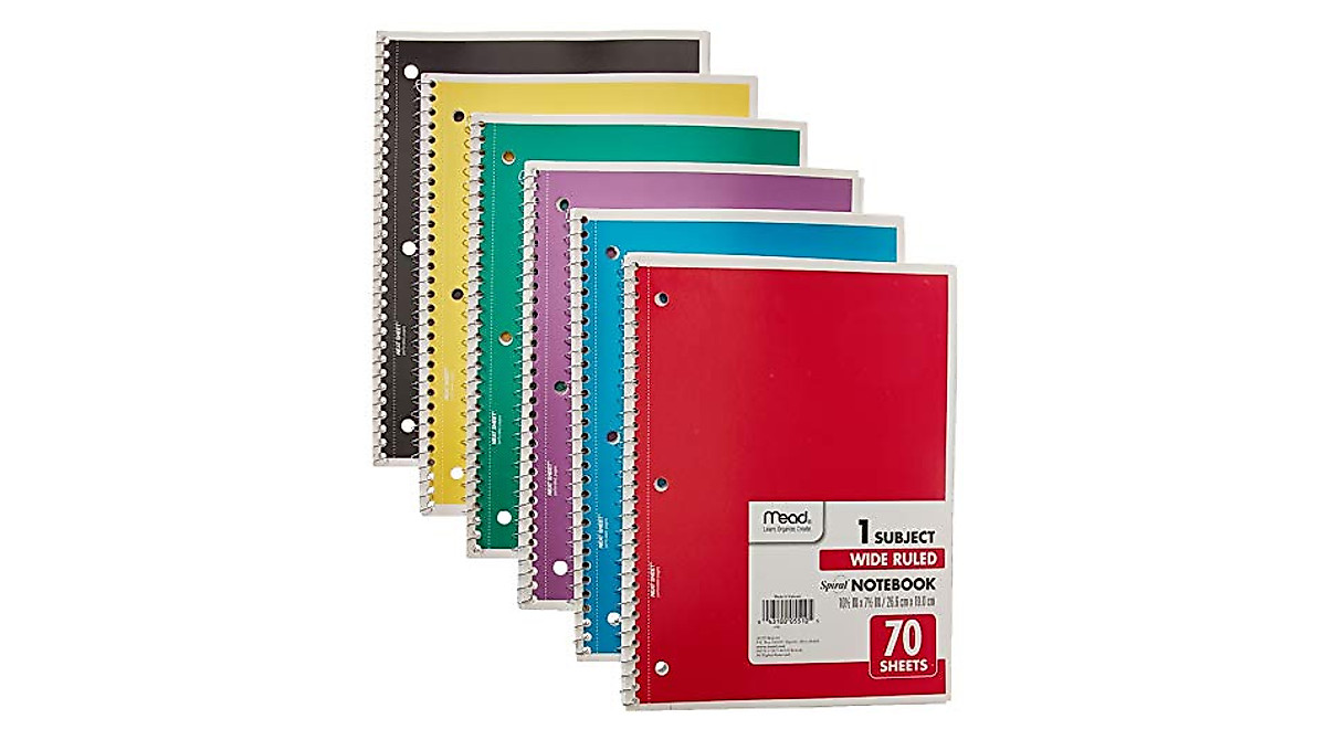 Mead Spiral Notebook Pack of 24 - Stay Organized