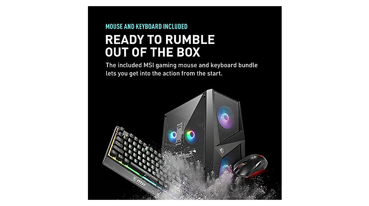 MSI Codex R Gaming Desktop - Power & Performance