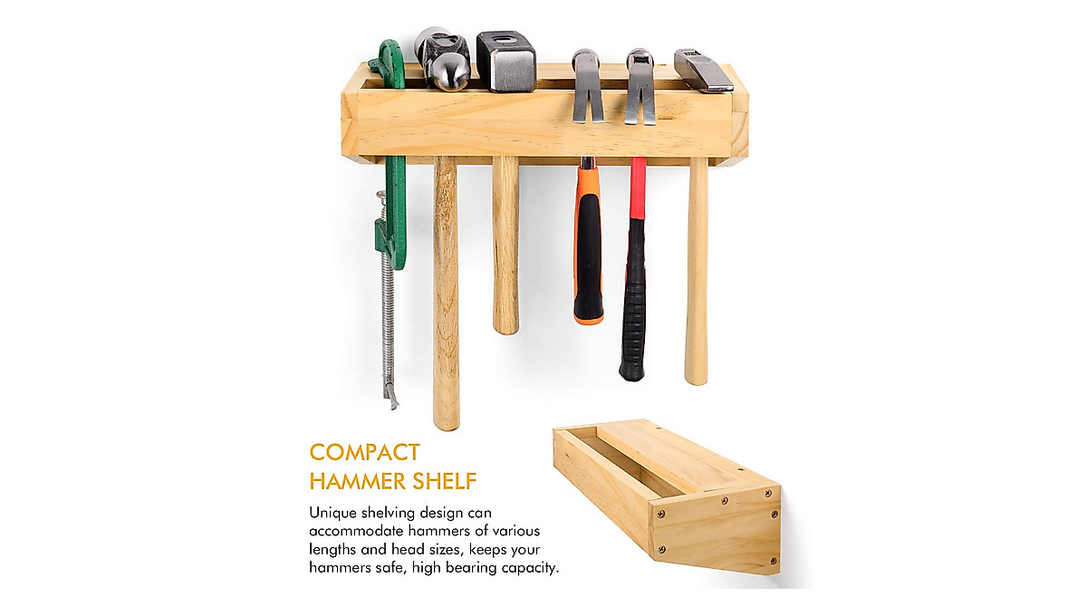 Wall Mounted Tool Organizer - Keep Tools Neat & Tidy