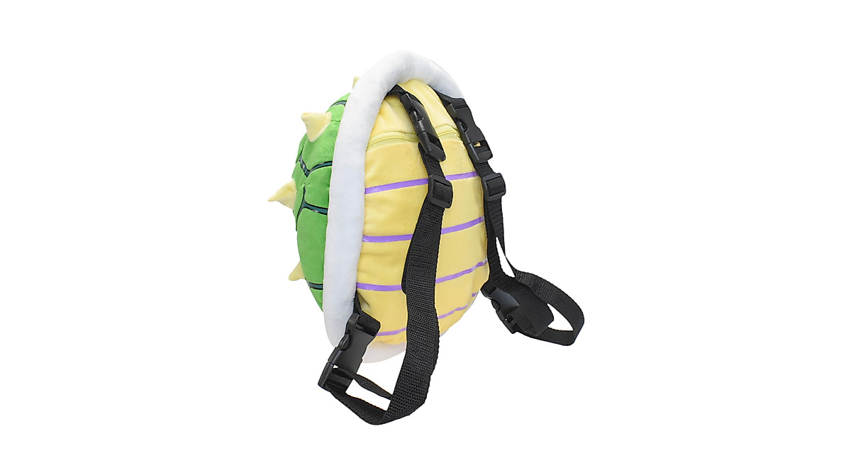 Bowser Shell Backpack: Green Spiked Cosplay Daypack & Gift