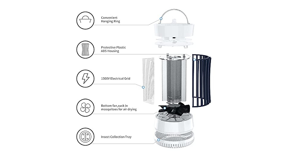 Lulu Home Bug Zapper: Effective Indoor Insect Killer