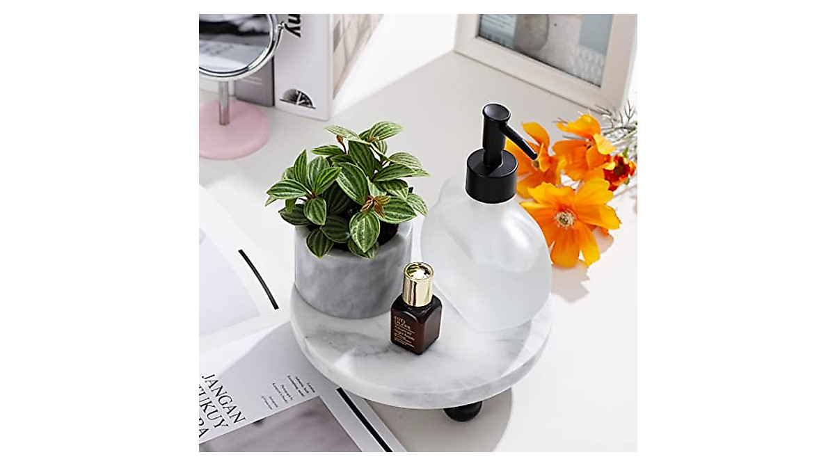 FasolaHome Decorative Marble Riser for Modern Decor