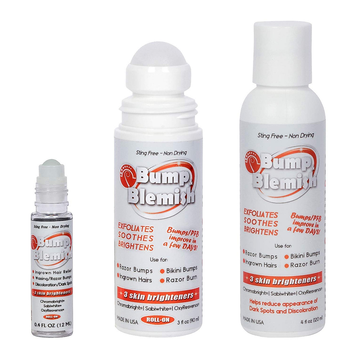 Bump & Blemish Roll-On for Razor Bumps & Ingrown Hairs