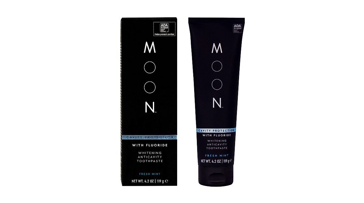 MOON Whitening Toothpaste with Fluoride for Fresh Breath & Cavity ...
