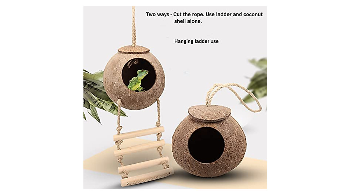 HERCOCCI Leopard Gecko Accessories for Reptile Habitats