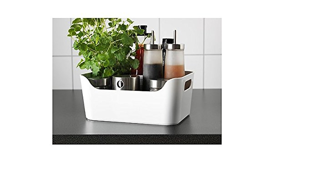 VARIERA Open Storage Box - Kitchen Organizer Bin
