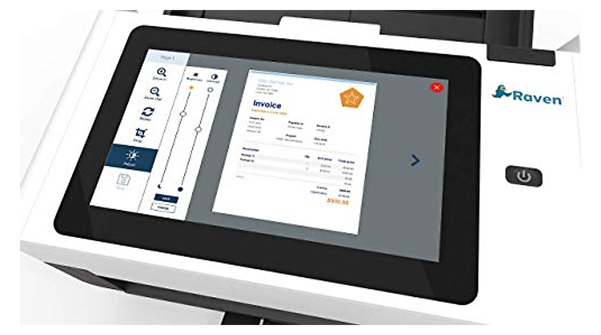 Raven Pro Scanner: High Speed, Wireless, Touchscreen, Cloud