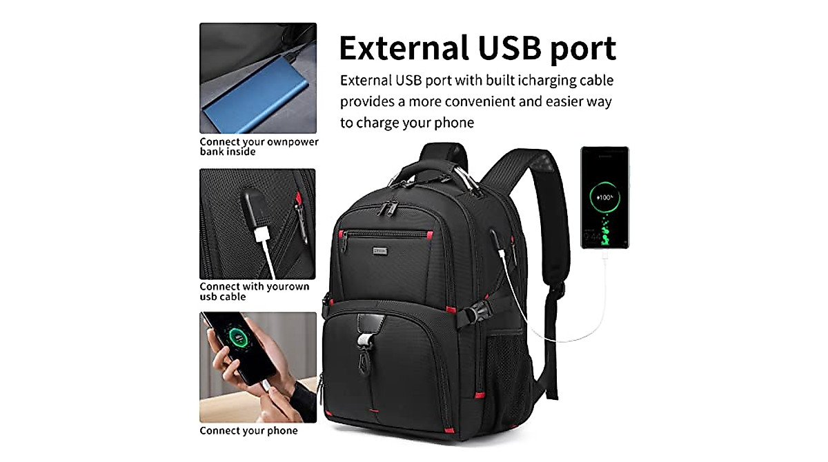 DUSLANG 50L Travel Backpack: Functional & Stylish