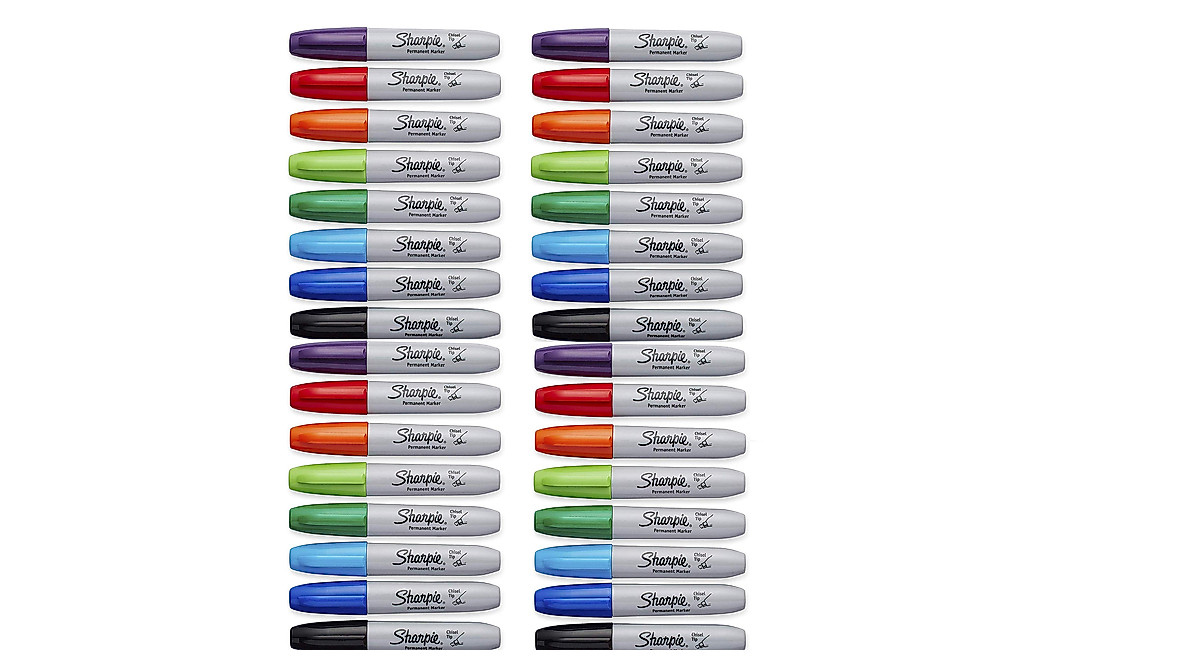 Sharpie Permanent Markers - 32 Assorted Colors Pack