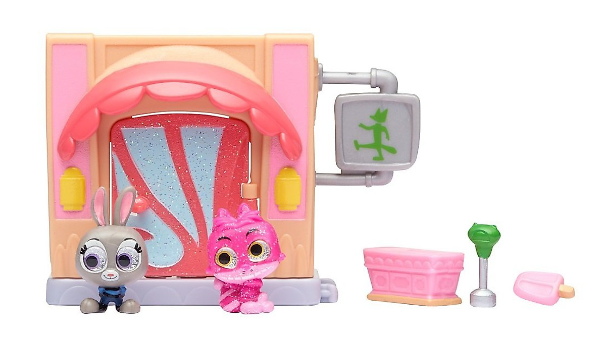 Disney Doorables Zootopia Mini Stack Playset - Build & Play