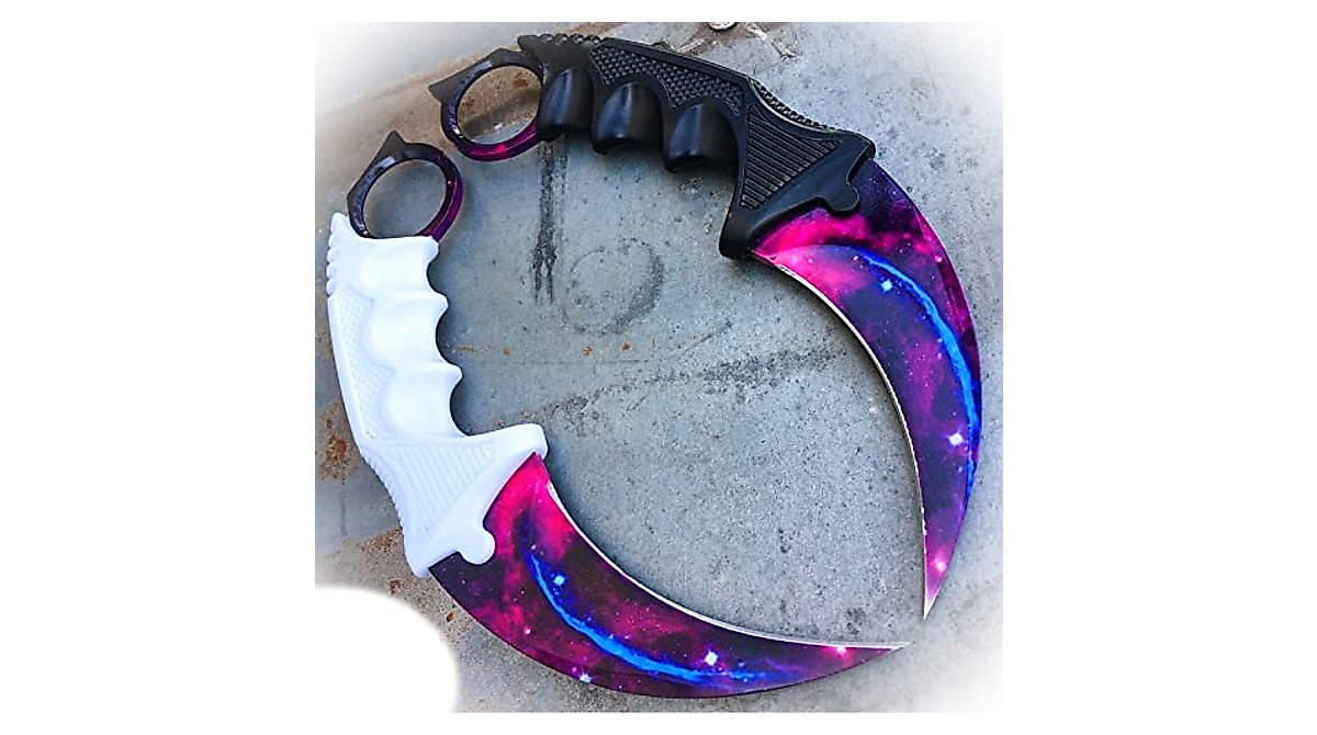 Sharp Tactical Karambit Neck Knife Set for Hunting & Camping