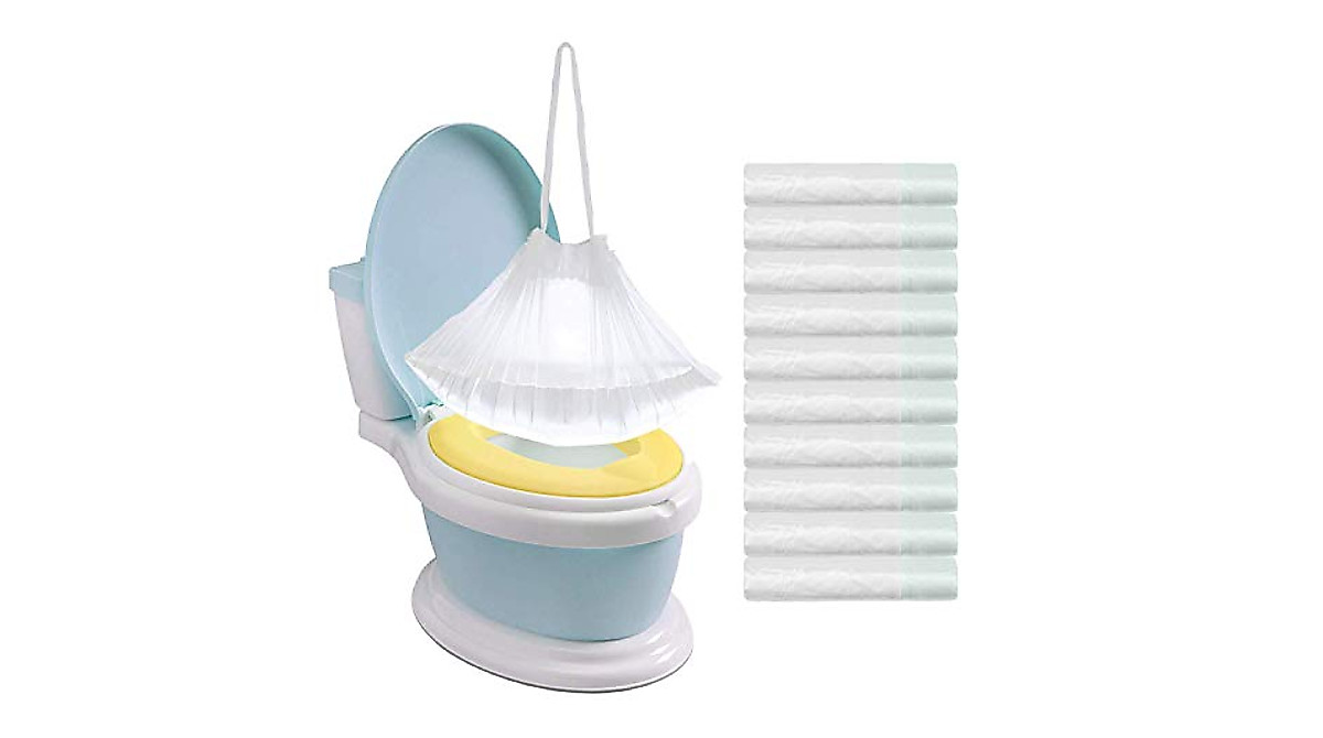 Tebery Portable Potty Chair Liners - 100 Pack