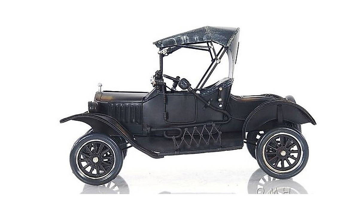 Old Modern Handicrafts Black Ford Model T Replica | Vintage Car Decor