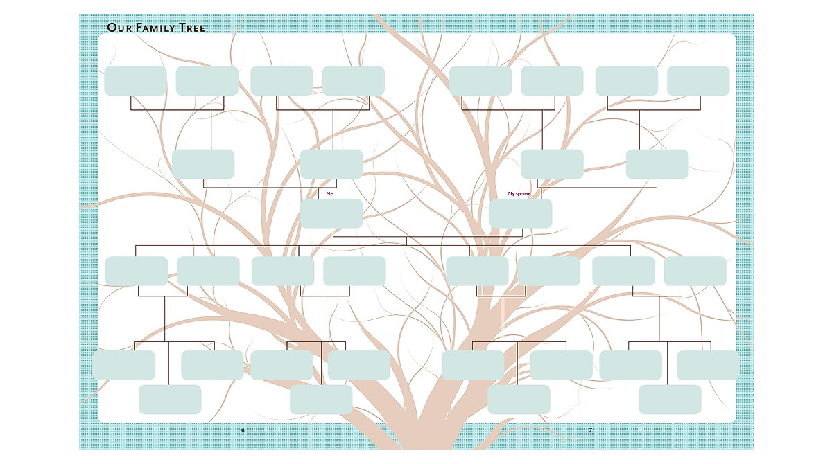 Our Family Tree Organizer - Record Your Family History Now