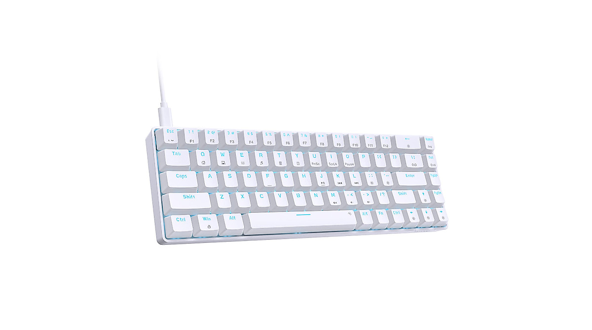 DIERYA T68SE Mechanical Gaming Keyboard - Compact & LED